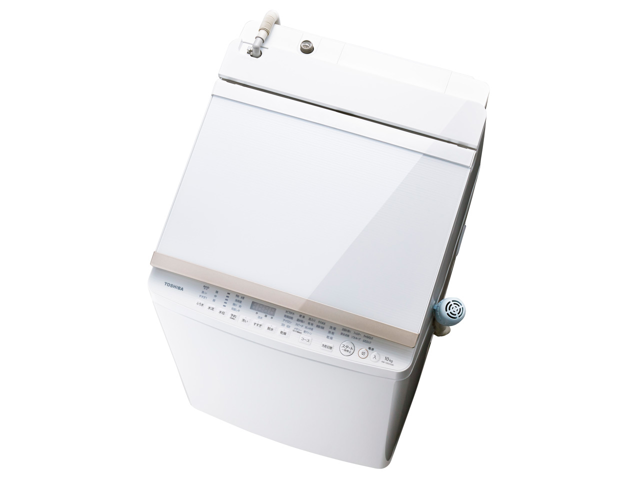 東芝 AW-10SV5(W) タテ型洗濯乾燥機「マジックドラム」(洗濯10.0kg/乾燥5.0kg) グランホワイト