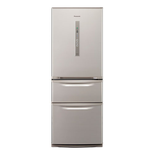 パナソニック 冷蔵庫 NR-C32EML-N 3ドア冷凍冷蔵庫(315L・左開き) シルキーゴールド